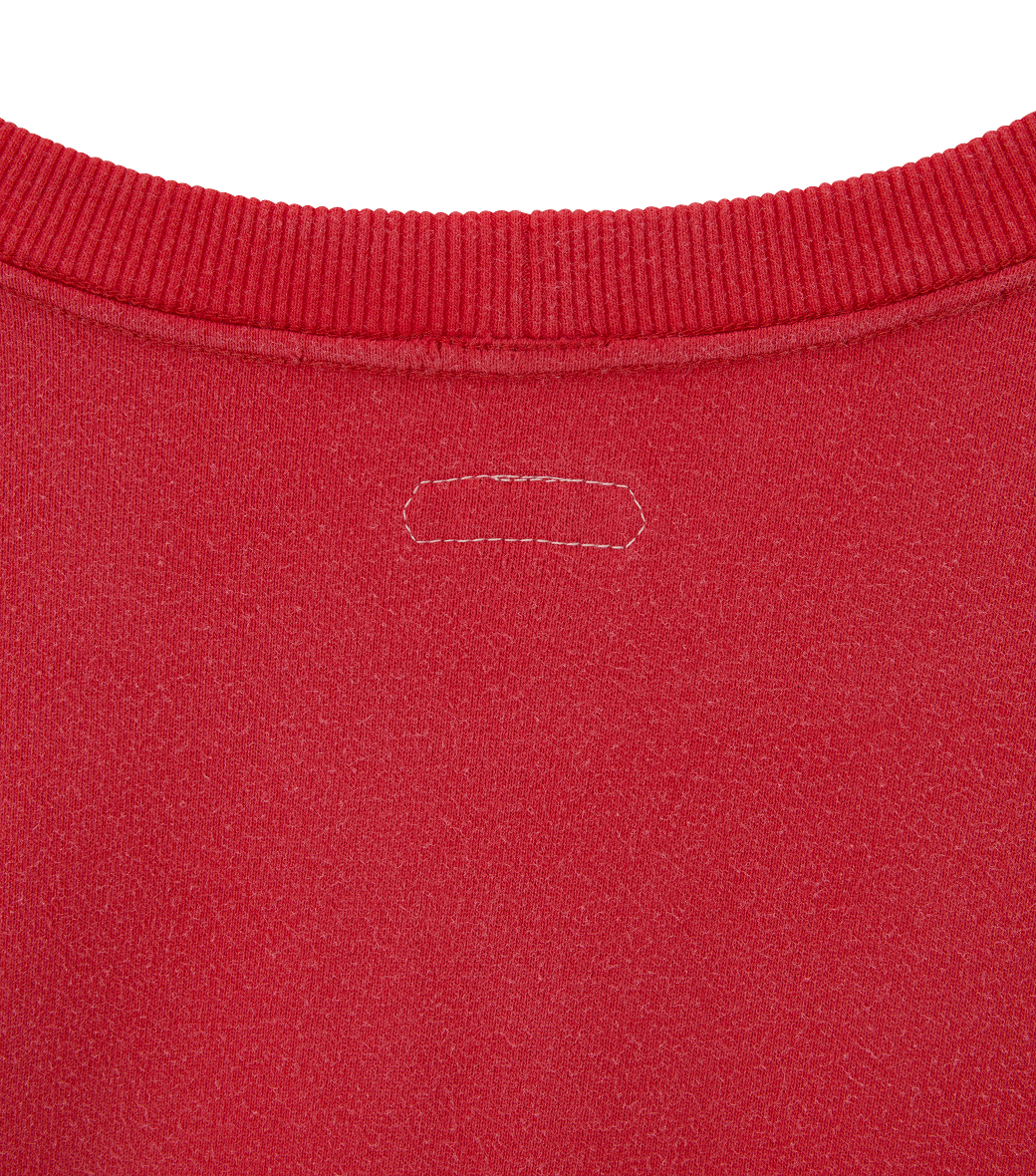 Llege - Classic Logo Vintage Effect Sweatshirt (Red) product image 4 | TRAB K-Fashion Australia