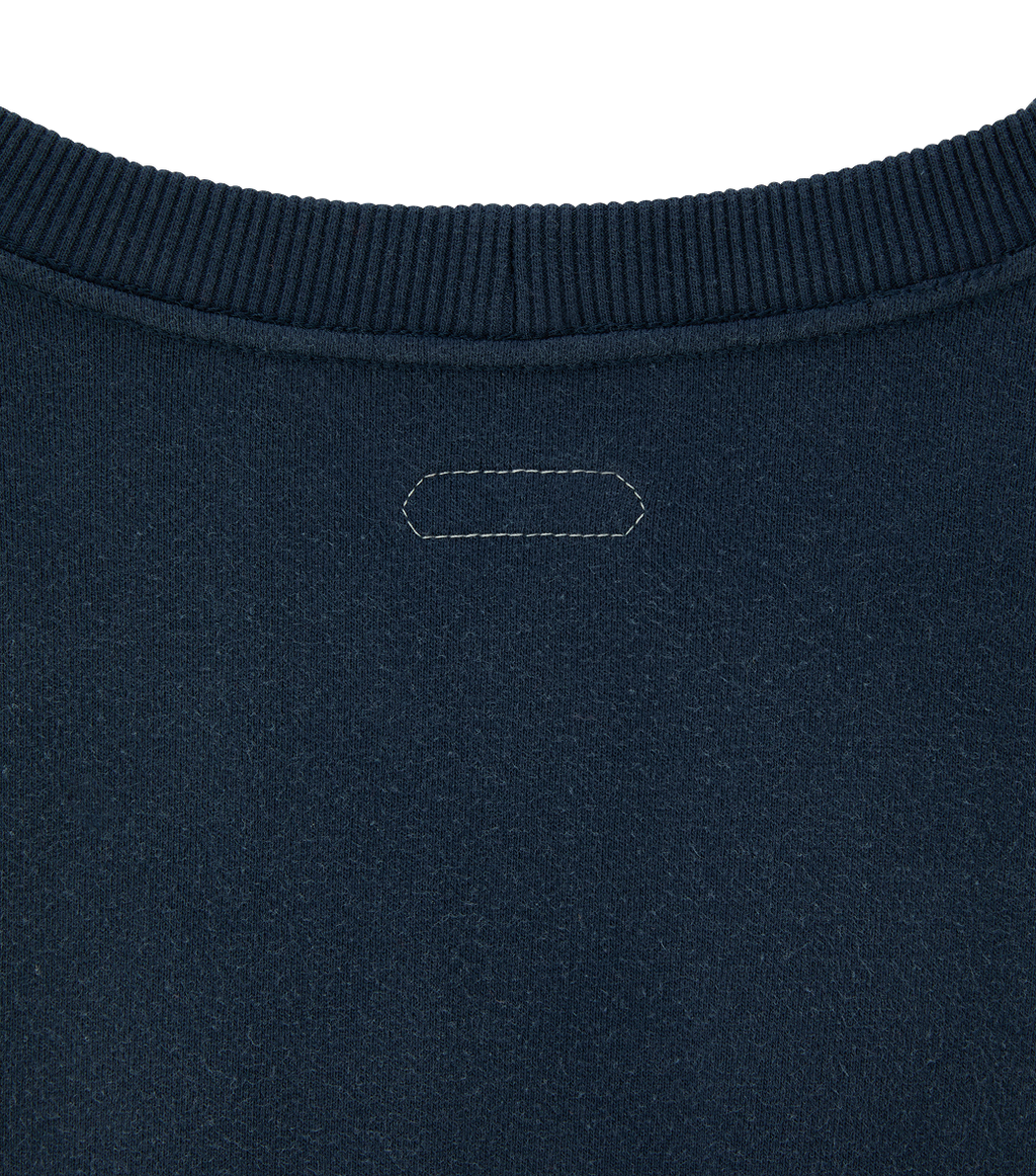 Llege - Classic Logo Vintage Effect Sweatshirt (Navy) product image 4 | TRAB K-Fashion Australia