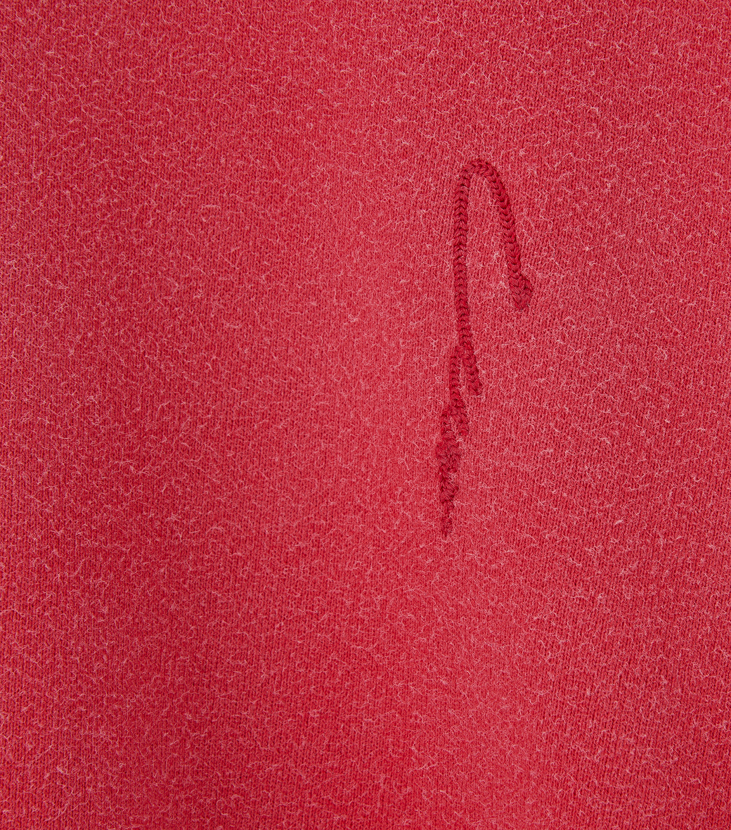 Llege - Contrast Raglan Vintage Sweatshirt (Red) product image 5 | TRAB K-Fashion Australia