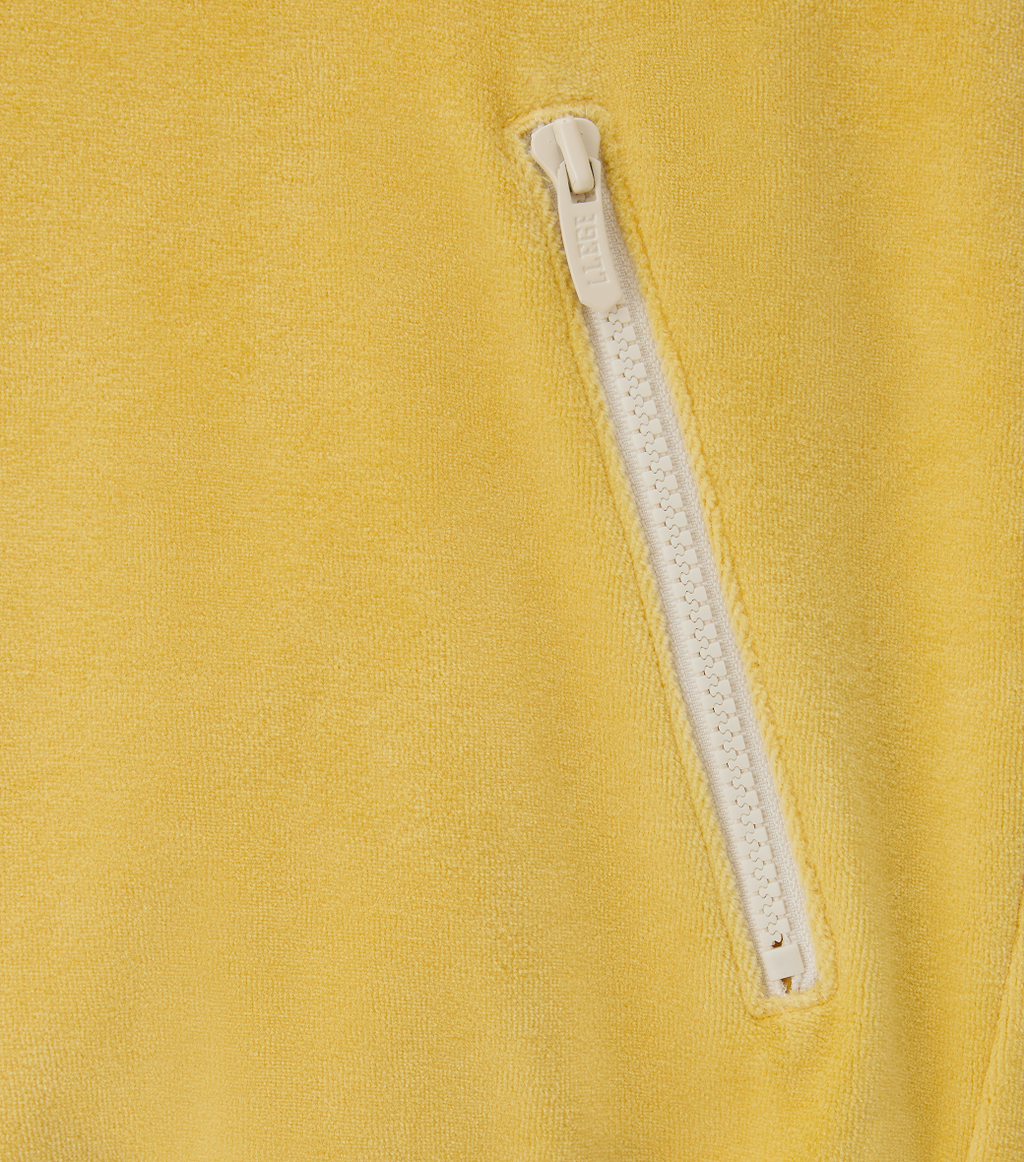Llege - Velour Half-Zip Pullover (Yellow) product image 4 | TRAB K-Fashion Australia