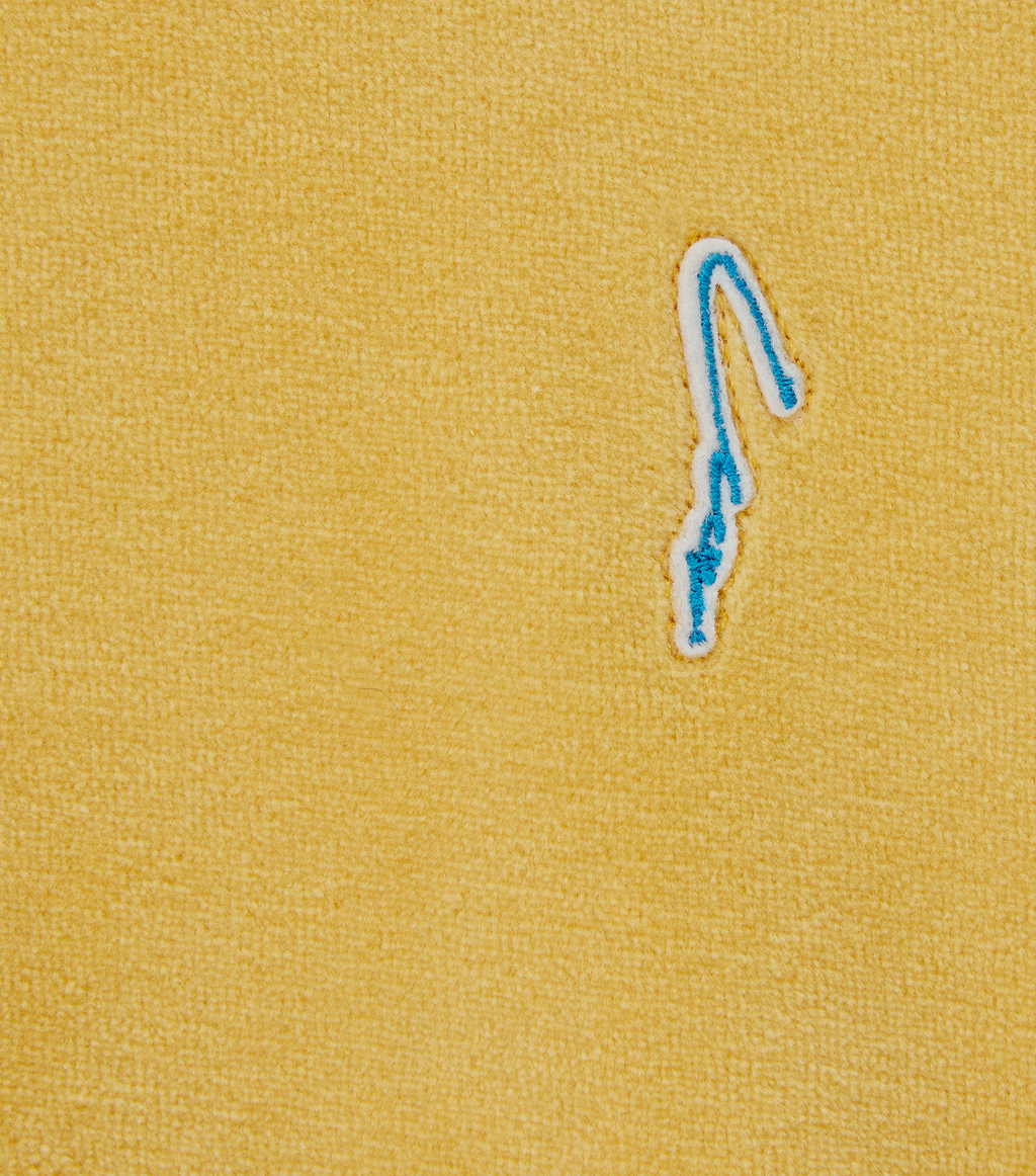 Llege - Velour Half-Zip Pullover (Yellow) product image 5 | TRAB K-Fashion Australia