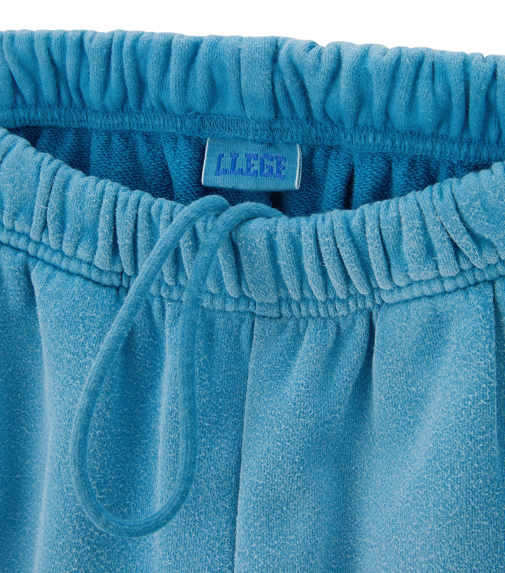 Llege - Garment Dyed Sweat Jogger Pants (Blue) product image 3 | TRAB K-Fashion Australia