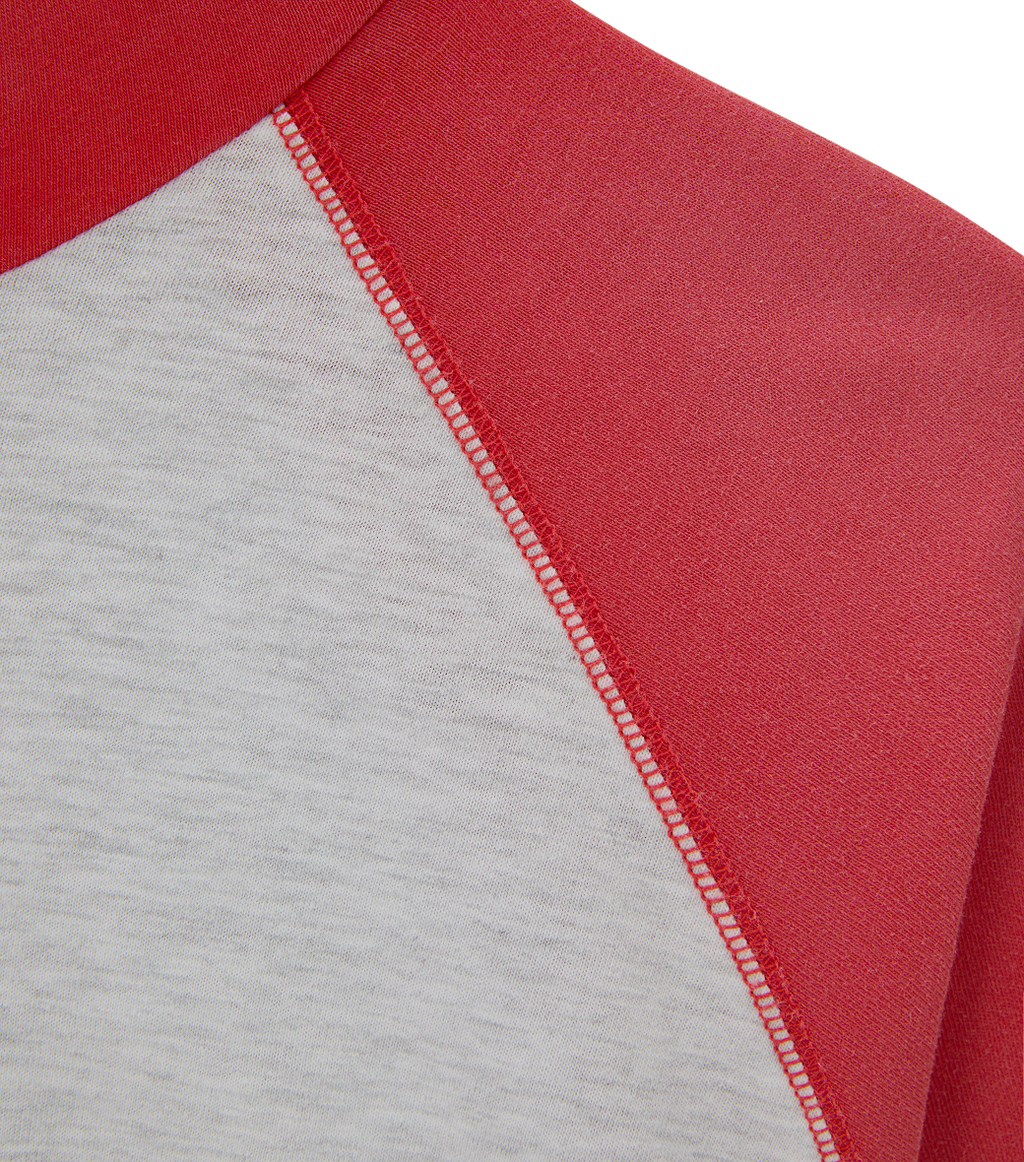 Llege - Raglan Hoody Top (Red) product image 4 | TRAB K-Fashion Australia