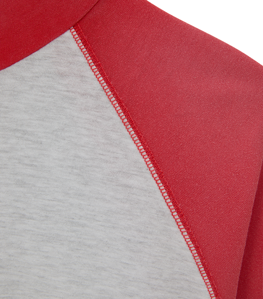 Llege - Raglan Hoody Top (Red) product image 4 | TRAB K-Fashion Australia