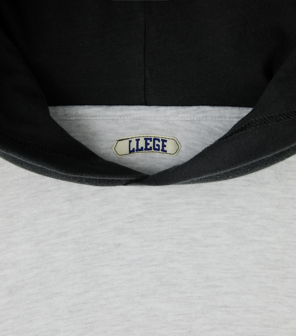 Llege - Raglan Hoody Top (Gray) product image 3 | TRAB K-Fashion Australia