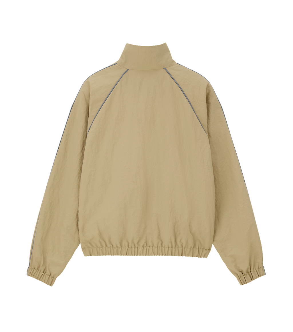 Llege - Nylon Track Jumper (Beige) product image 2 | TRAB K-Fashion Australia