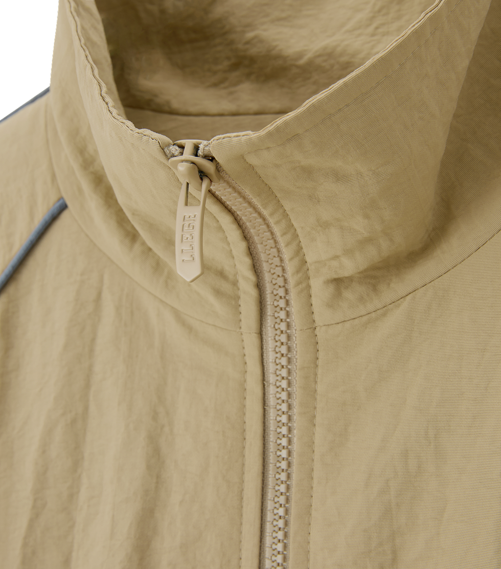 Llege - Nylon Track Jumper (Beige) product image 3 | TRAB K-Fashion Australia