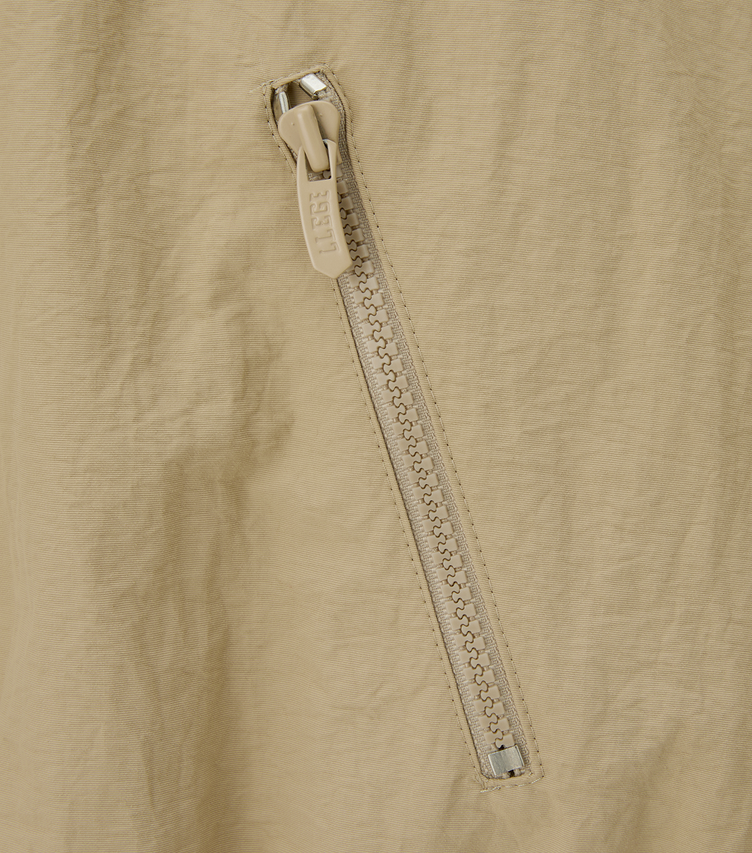 Llege - Nylon Track Jumper (Beige) product image 4 | TRAB K-Fashion Australia