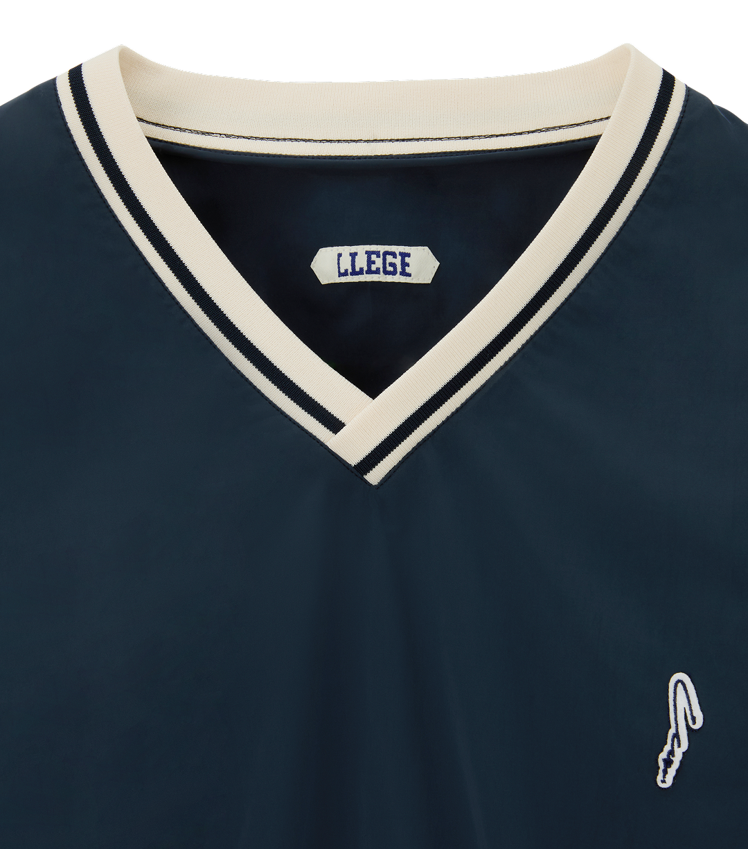 Llege - Oversized Vintage Track Top (Navy) product image 3 | TRAB K-Fashion Australia