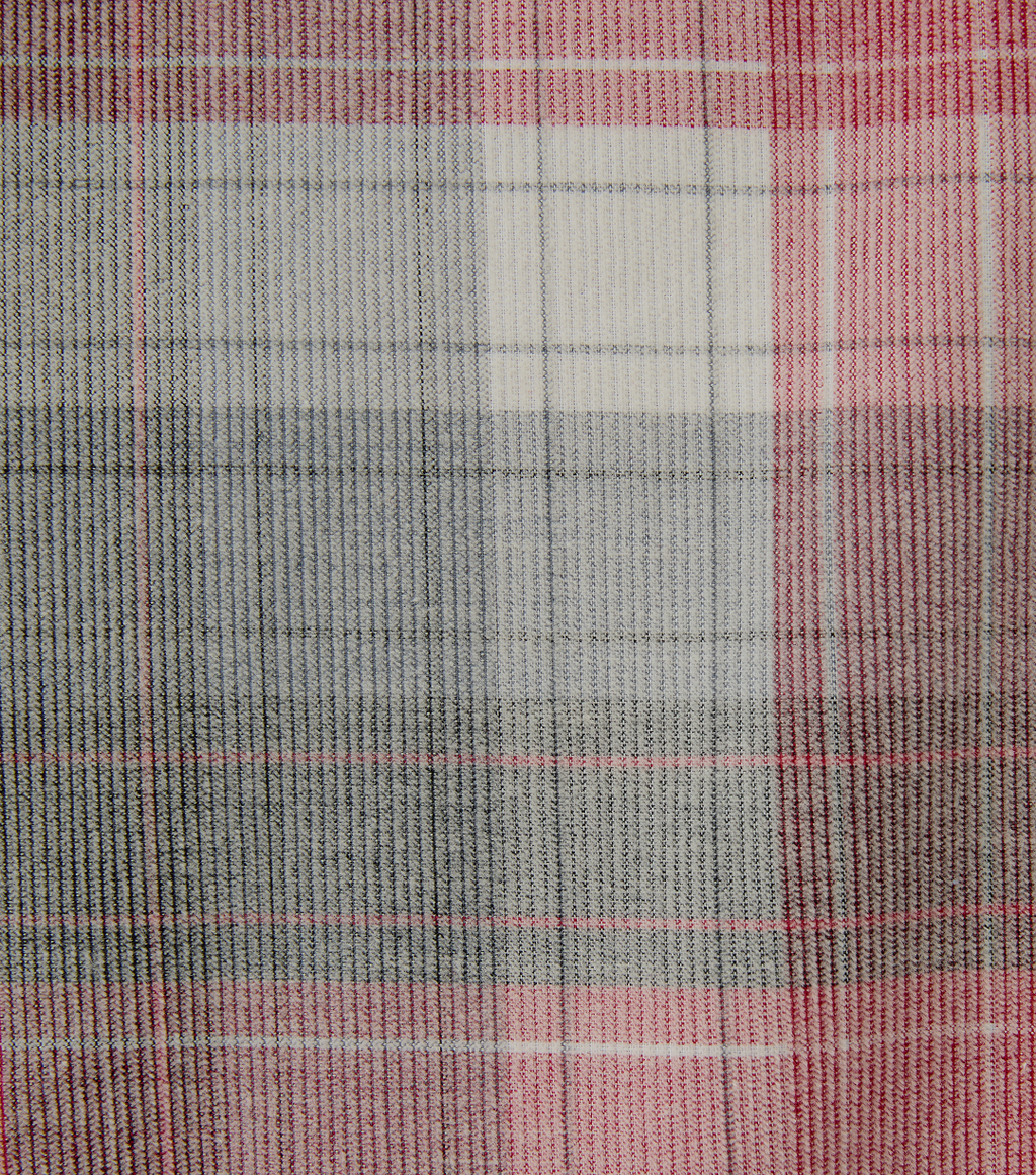 Llege - Oversized Faded Check Shirt (Pink) product image 5 | TRAB K-Fashion Australia