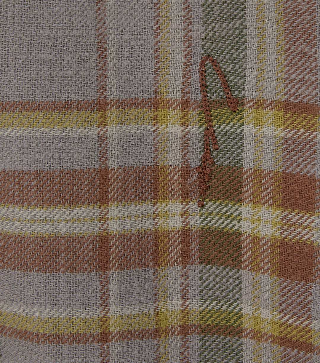 Llege - Oversized Flannel Shirt (Grey) product image 5 | TRAB K-Fashion Australia
