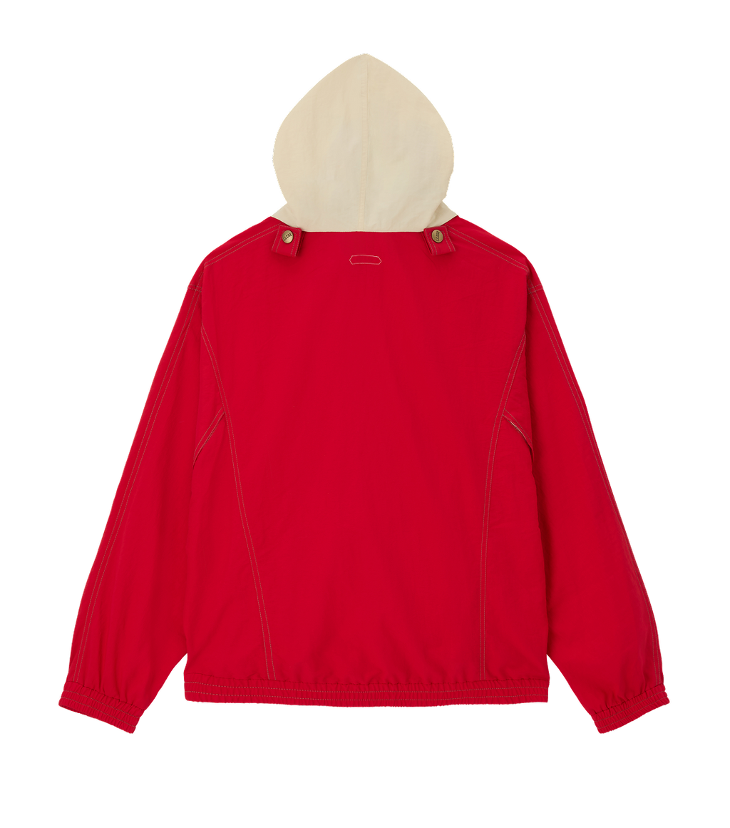 Llege - Color Block Hoody Pullover (Red) product image 2 | TRAB K-Fashion Australia