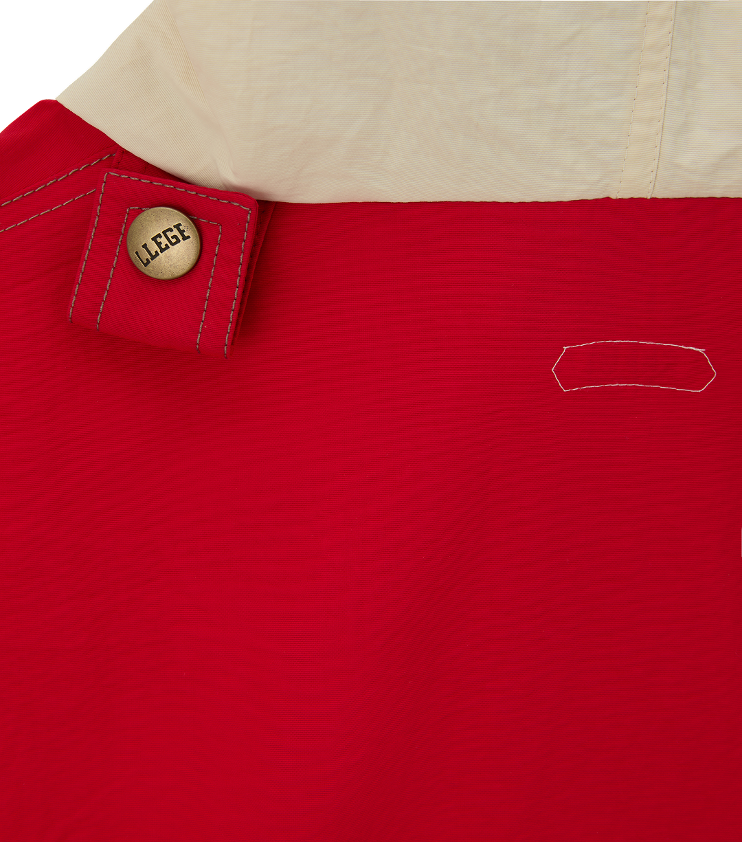 Llege - Color Block Hoody Pullover (Red) product image 4 | TRAB K-Fashion Australia