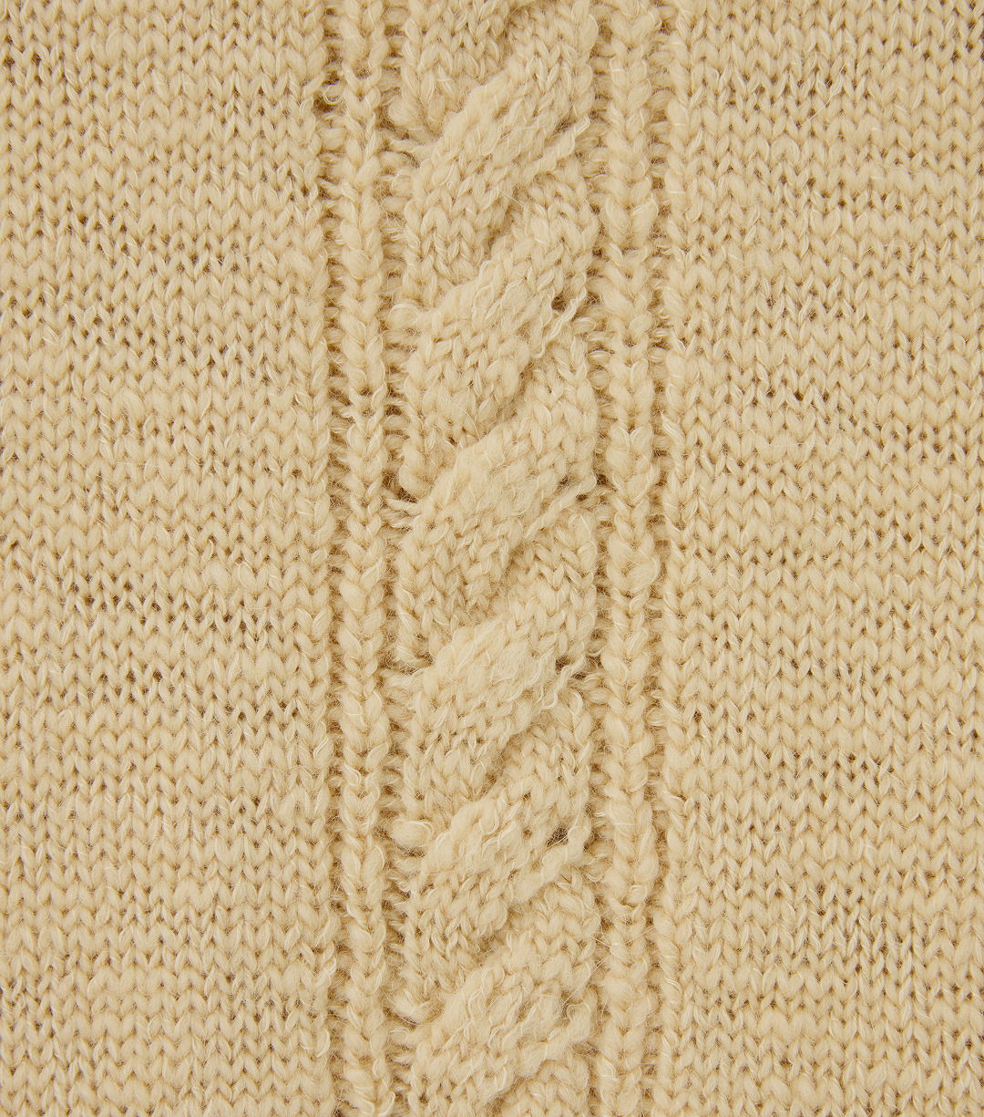 Llege - Cube Detail Cable Knit Vest (Beige) product image 5 | TRAB K-Fashion Australia