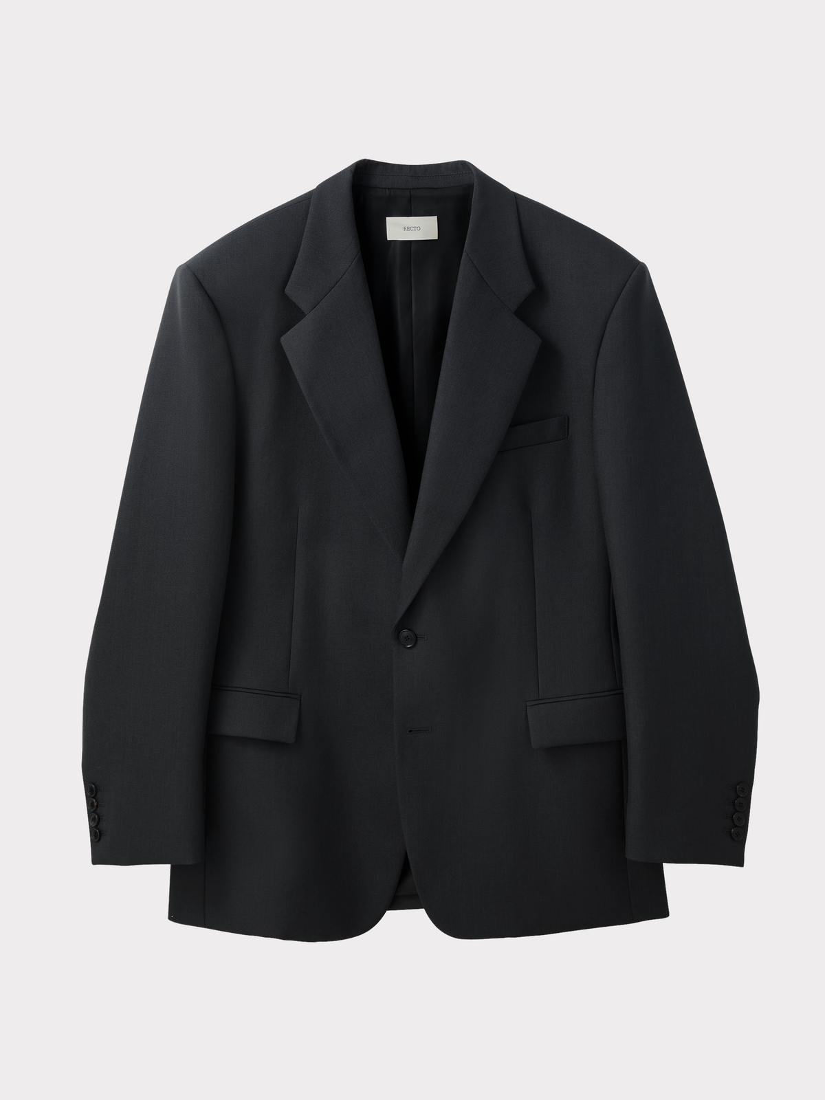 Recto - Tailored Single Suit Jacket (Charcoal Grey) product image 1 | TRAB K-Fashion Australia