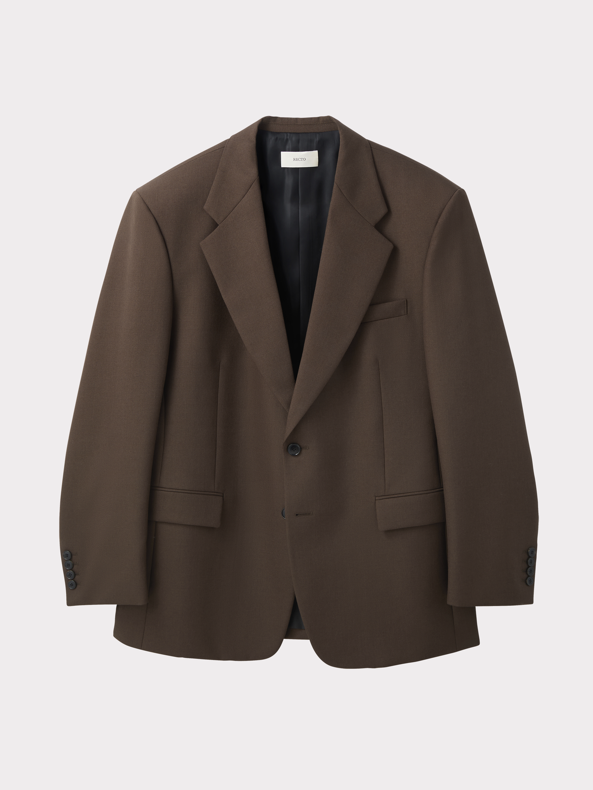 Recto - Tailored Single Suit Jacket (Vintage Brown) product image 4 | TRAB K-Fashion Australia