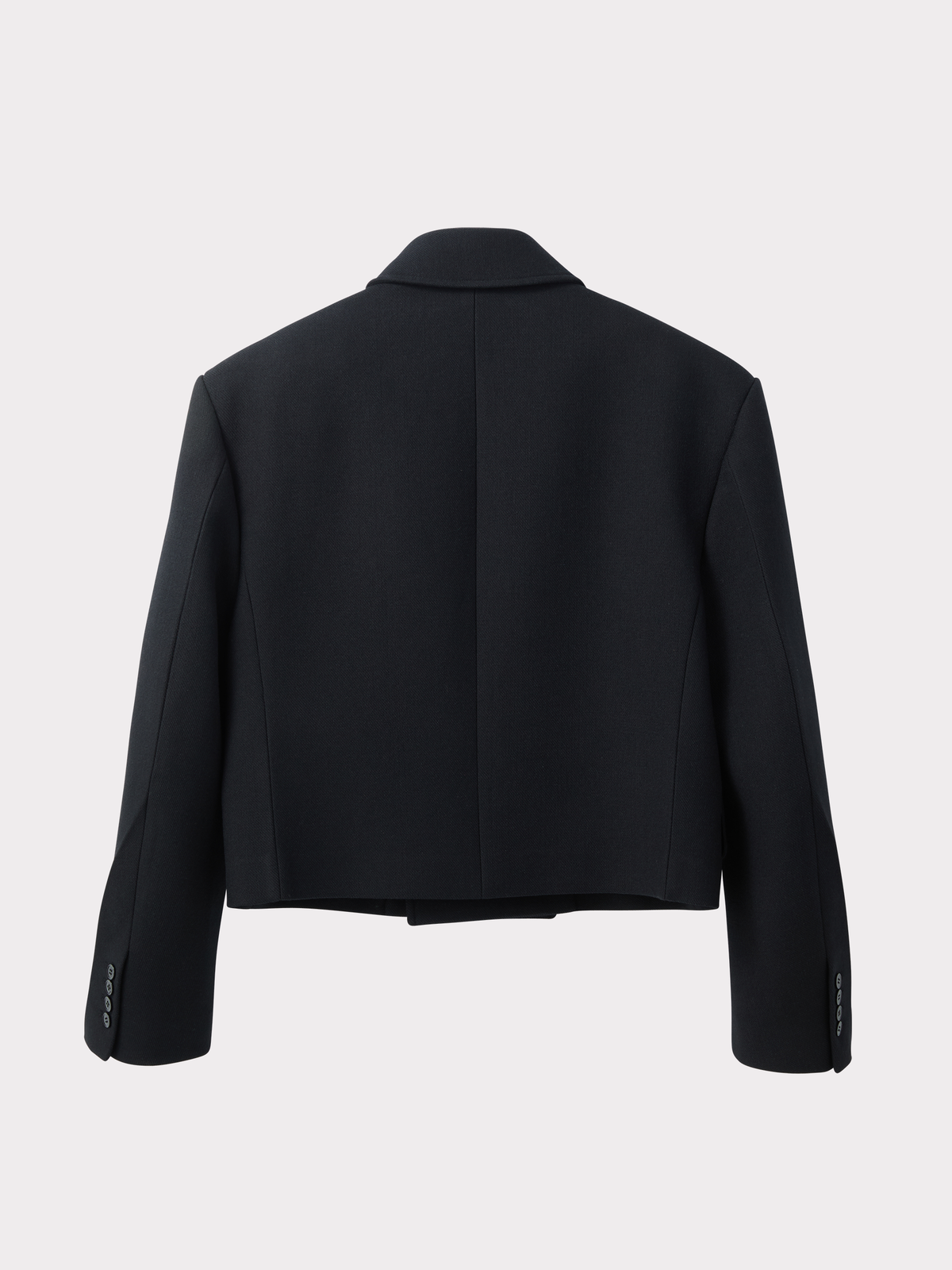 Recto - Double Breasted Short Coat (Black) product image 4 | TRAB K-Fashion Australia
