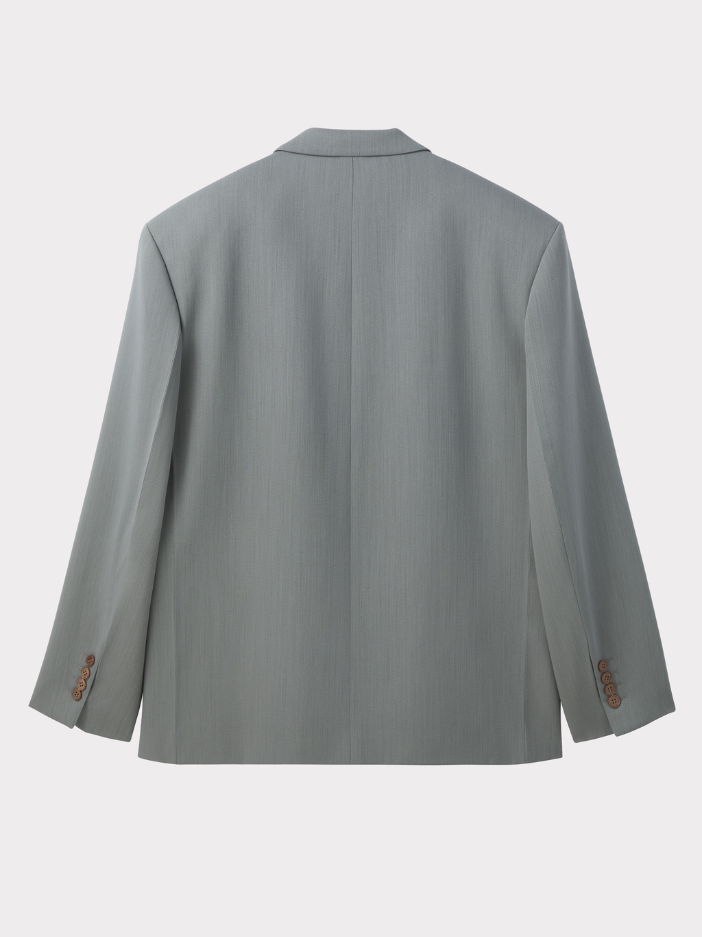 Recto - Classic Double Breasted Suit Jacket (Cool Grey) product image 5 | TRAB K-Fashion Australia