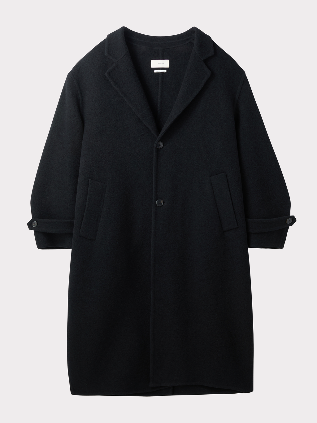 Recto - Oversized Maxi Handmade Coat (Black) product image 4 | TRAB K-Fashion Australia