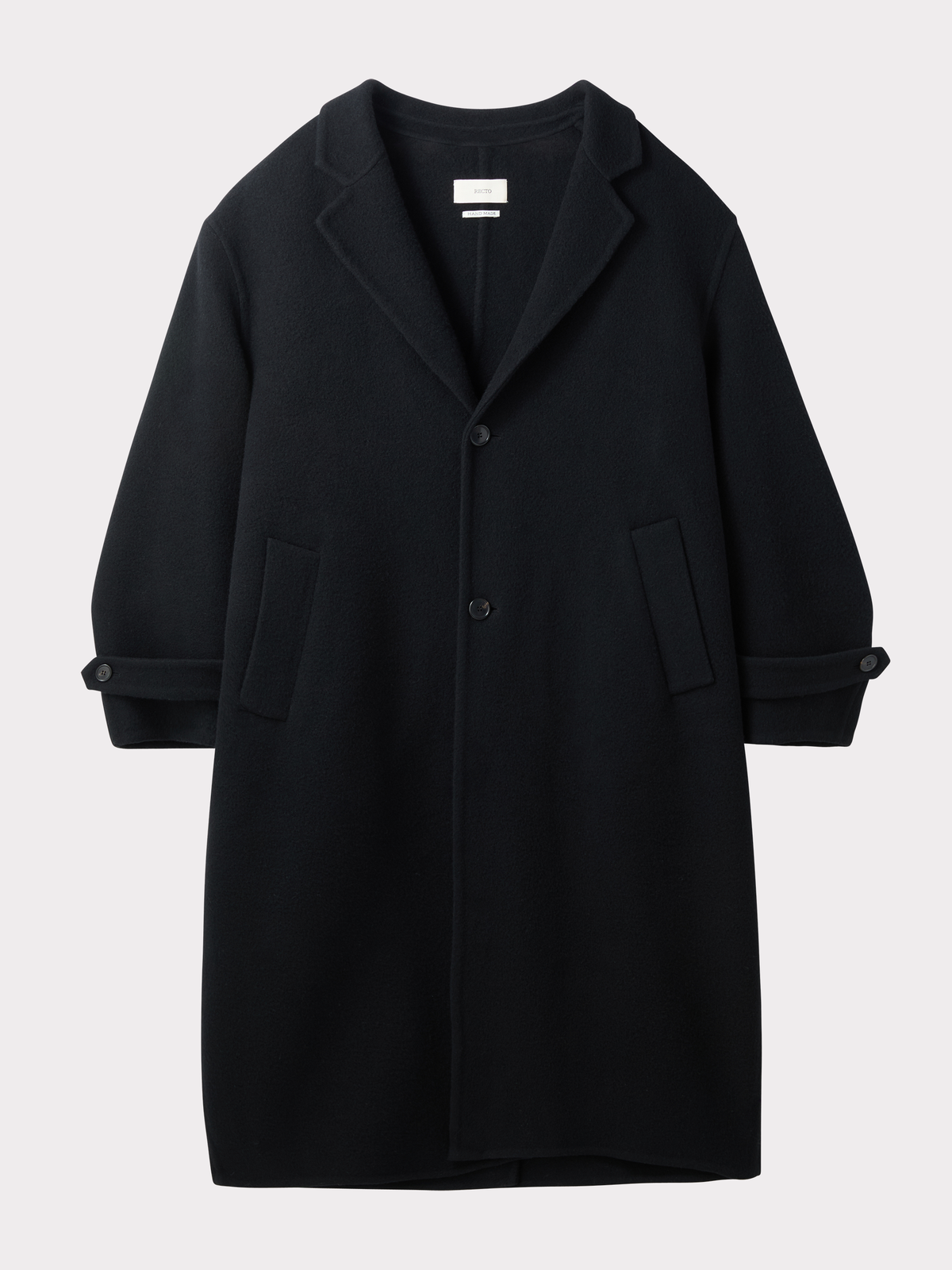 Recto - Oversized Maxi Handmade Coat (Black) product image 4 | TRAB K-Fashion Australia