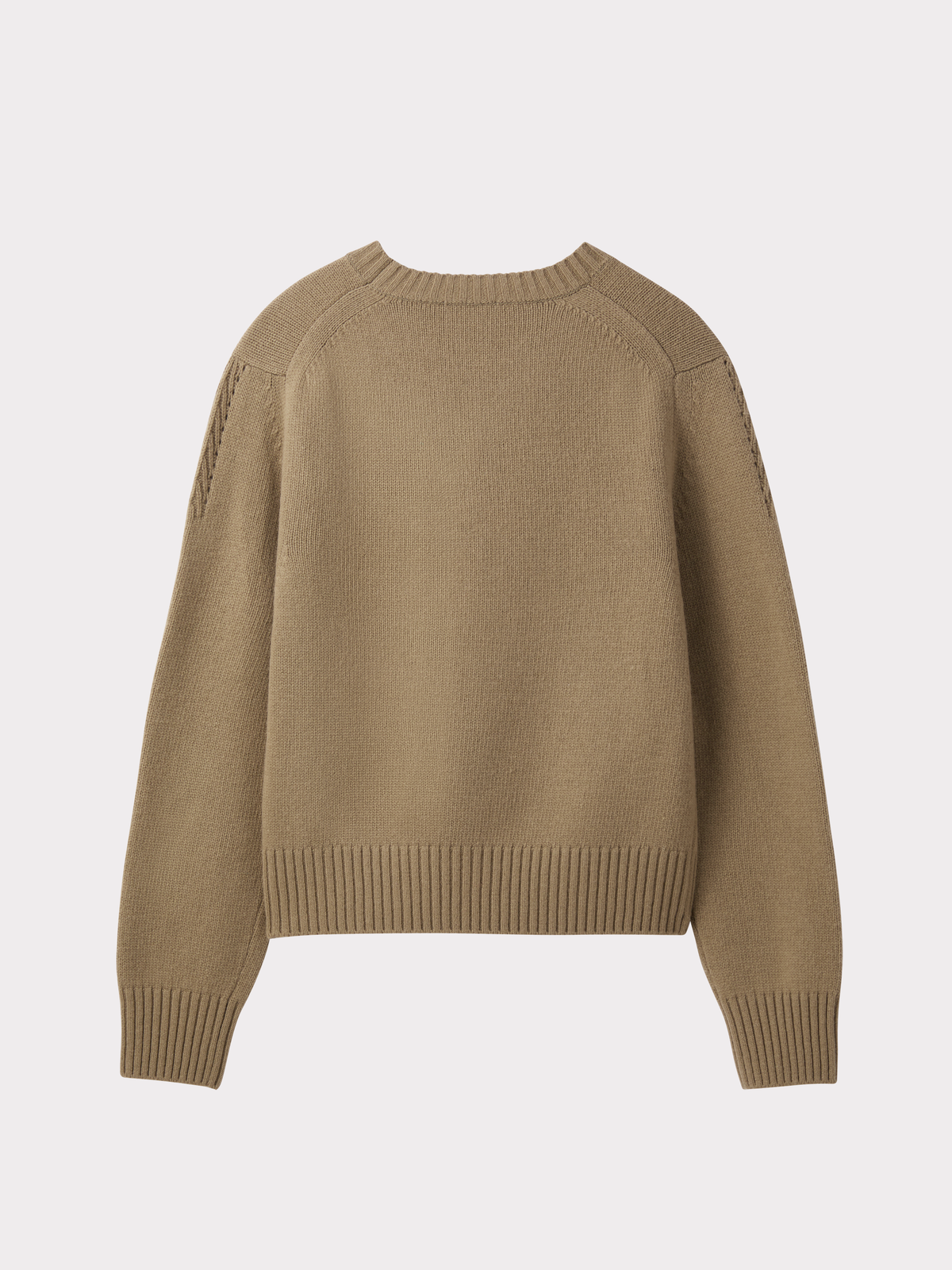 Recto - Signature Detail Knit Top (Greyish Khaki) product image 4 | TRAB K-Fashion Australia