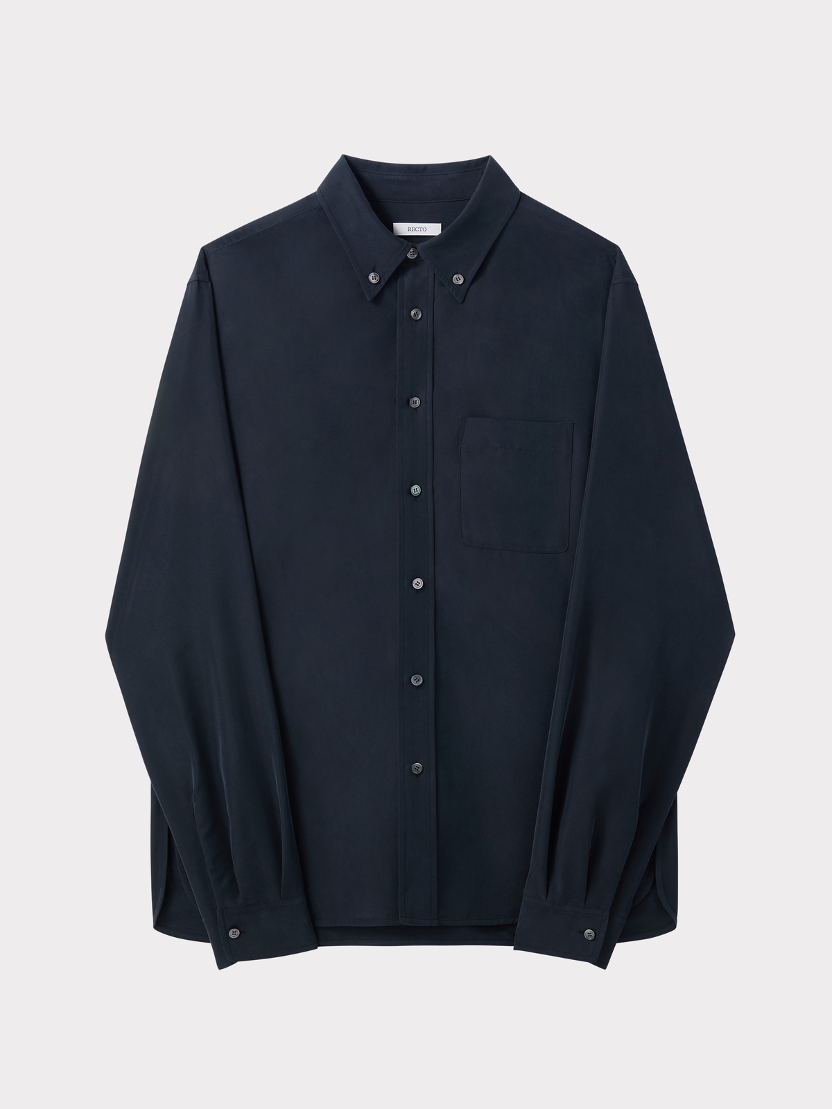 Recto - Classic Fluid Shirt (Black) product image 4 | TRAB K-Fashion Australia