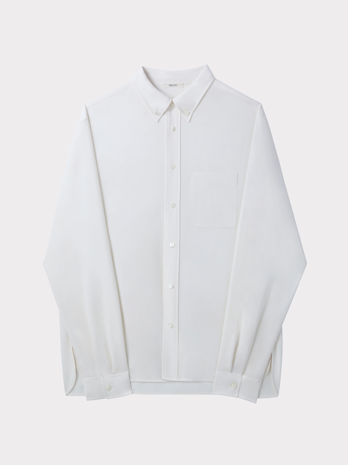Recto - Classic Fluid Shirt (Bean Ivory) product image 5 | TRAB K-Fashion Australia