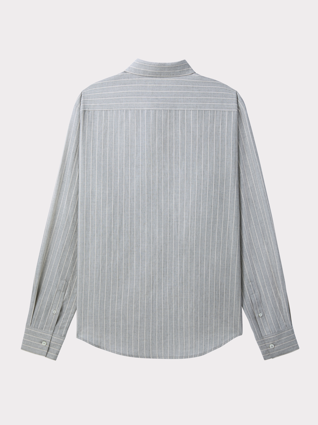 Recto - Cassel Stripe Shirt (Stone Grey) product image 3 | TRAB K-Fashion Australia