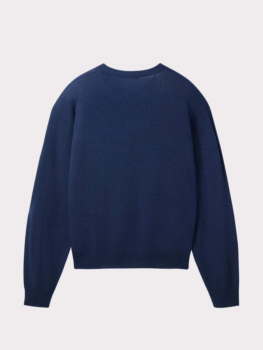 Recto - Wool V-Neck Knit Top (Indigo Navy) product image 4 | TRAB K-Fashion Australia