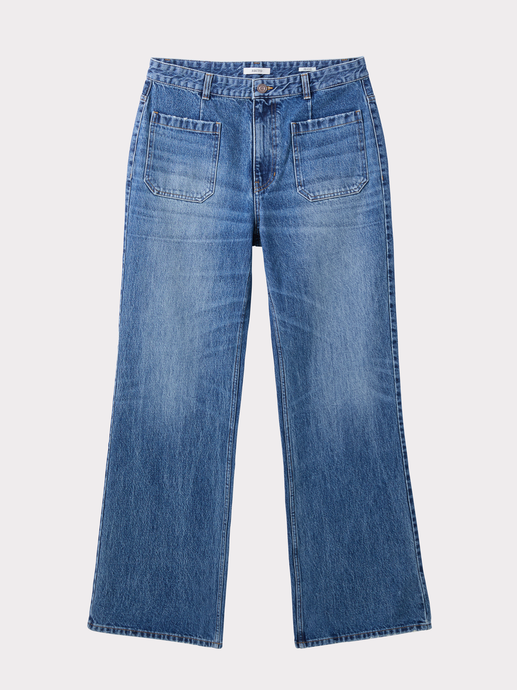 Recto - Front Pocket Denim Pants (Blue) product image 2 | TRAB K-Fashion Australia