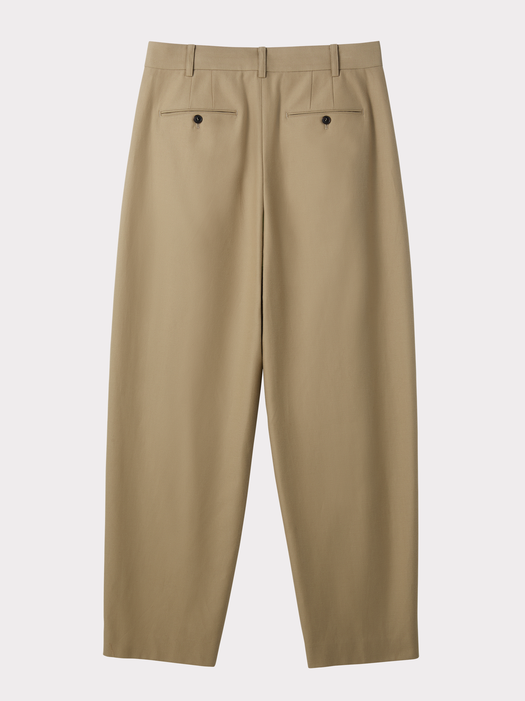 Recto - Wool Blend Tuck Pants (Beige) product image 3 | TRAB K-Fashion Australia