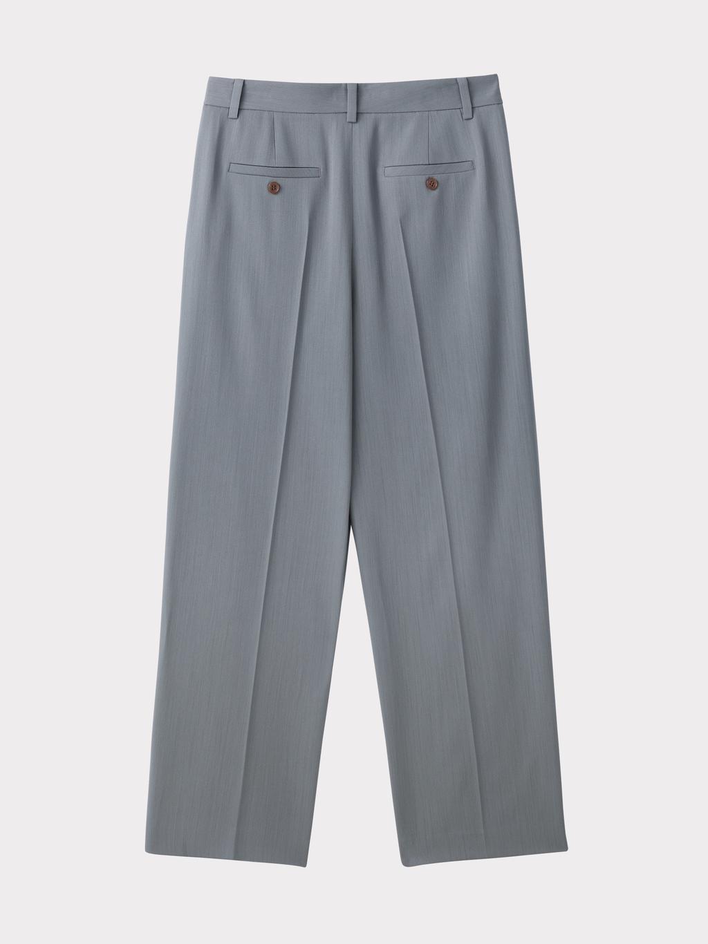 Recto - Double Pleated Suit Pants (Cool Grey) product image 4 | TRAB K-Fashion Australia
