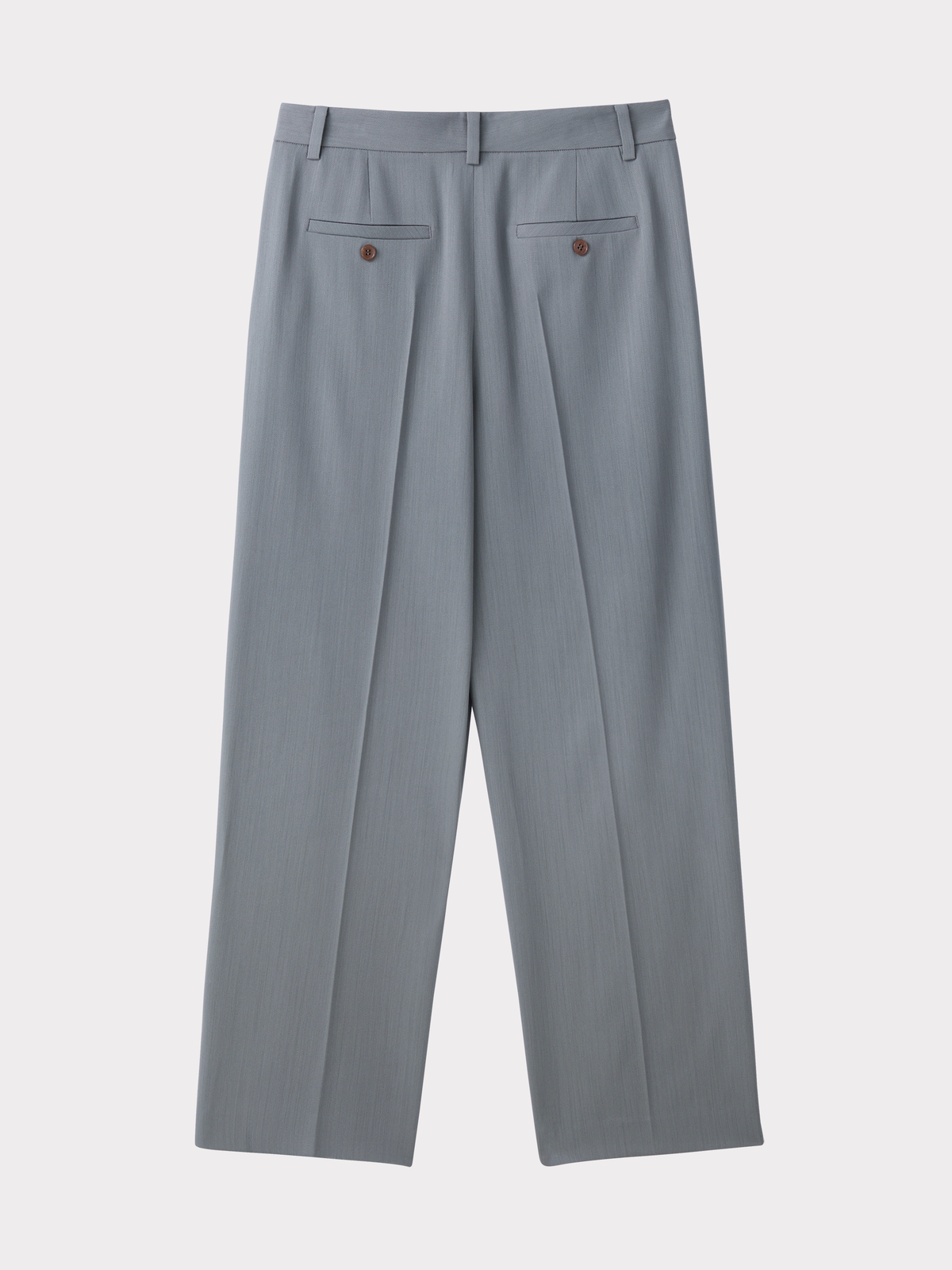 Recto - Double Pleated Suit Pants (Cool Grey) product image 4 | TRAB K-Fashion Australia