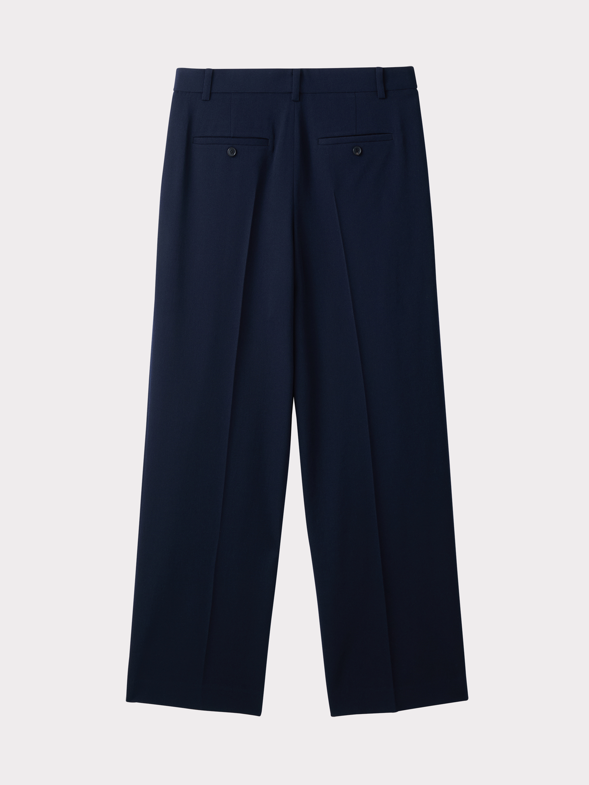 Recto - Double Pleated Suit Pants (Dark Navy) product image 3 | TRAB K-Fashion Australia