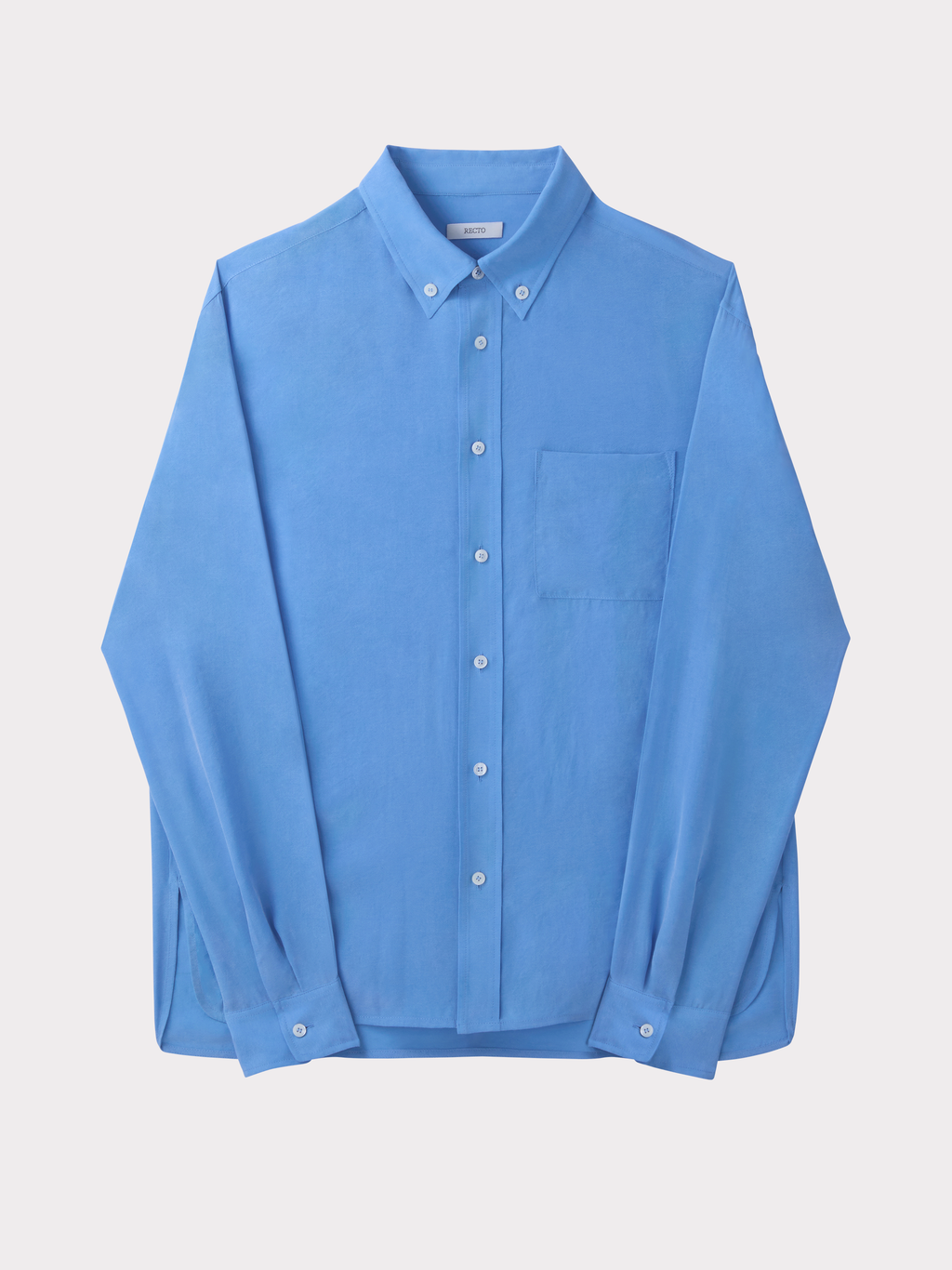 Recto - Classic Fluid Shirt (Turquoise Blue) product image 5 | TRAB K-Fashion Australia