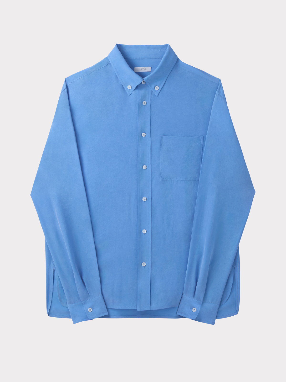 Recto - Classic Fluid Shirt (Turquoise Blue) product image 5 | TRAB K-Fashion Australia