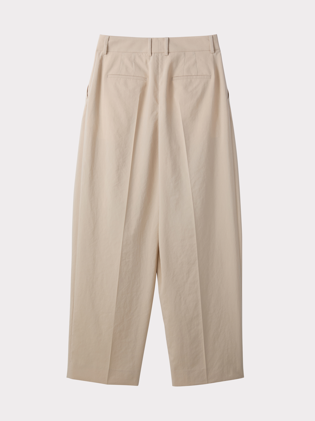Recto - Lightweight Tuck Pants (Sand Beige) product image 3 | TRAB K-Fashion Australia
