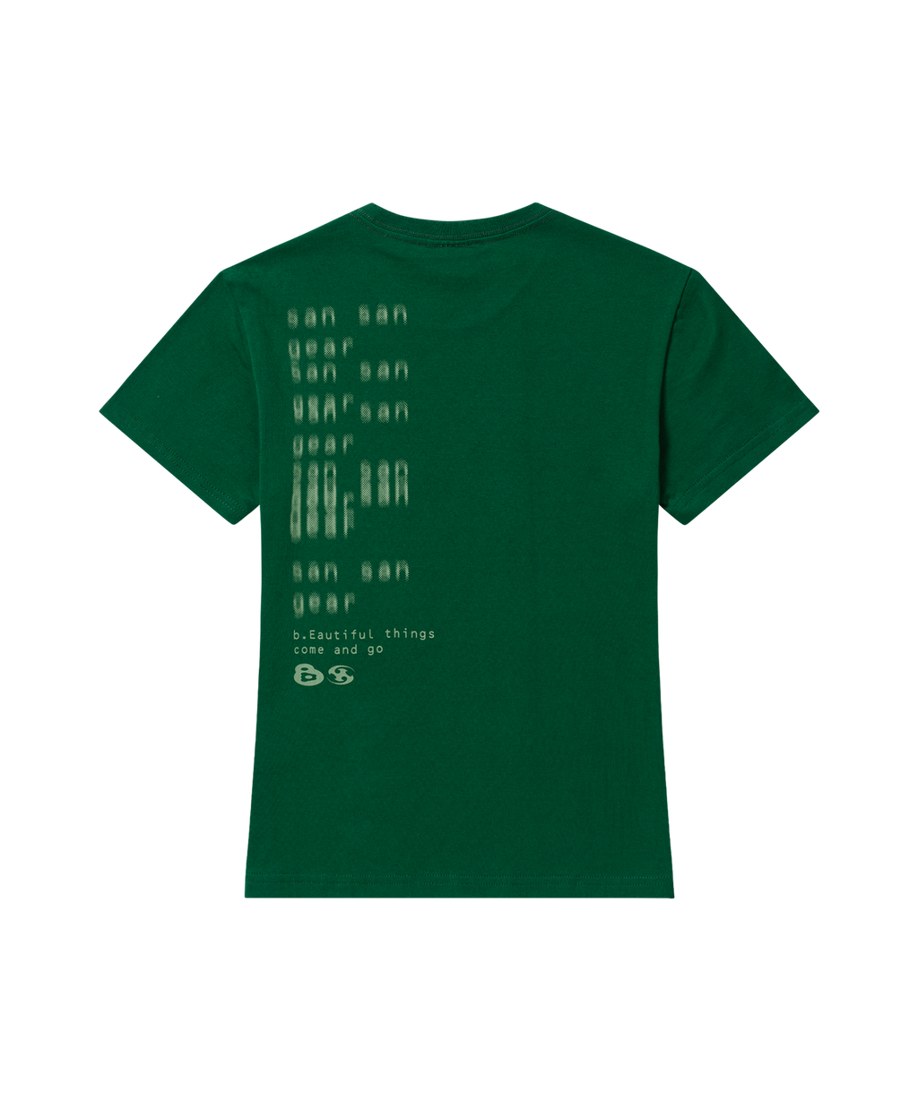 San San Gear - San San X B.E Swirl T-Shirt_0 (Green) product image 2 | TRAB K-Fashion Australia