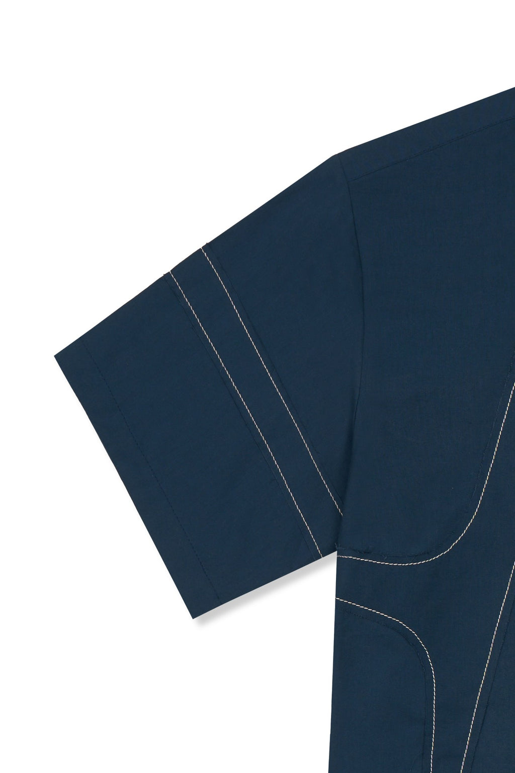 Ioedle - Streamline Short Sleeve Shirt (Navy) product image 6 | TRAB K-Fashion Australia