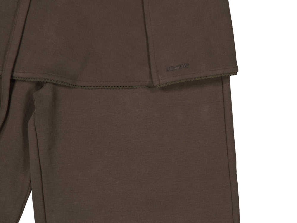 Coyseio - Soft Cropped Skirt Pants (Brown) product image 16 | TRAB K-Fashion Australia