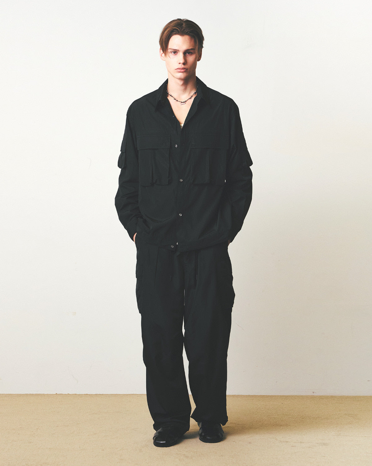 Eastlogue - Parachute Easy Pants (Black) product image 4 | TRAB K-Fashion Australia
