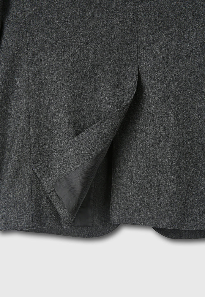 Tonywack - Wool And Cashmere Tailored Blazer (Charcoal) product image 15 | TRAB K-Fashion Australia