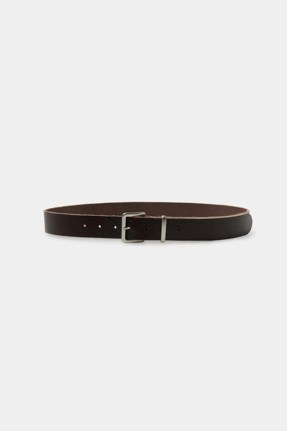 Coor - Vintage Finish Cow Leather Belt (Dark Brown) product image 4 | TRAB K-Fashion Australia