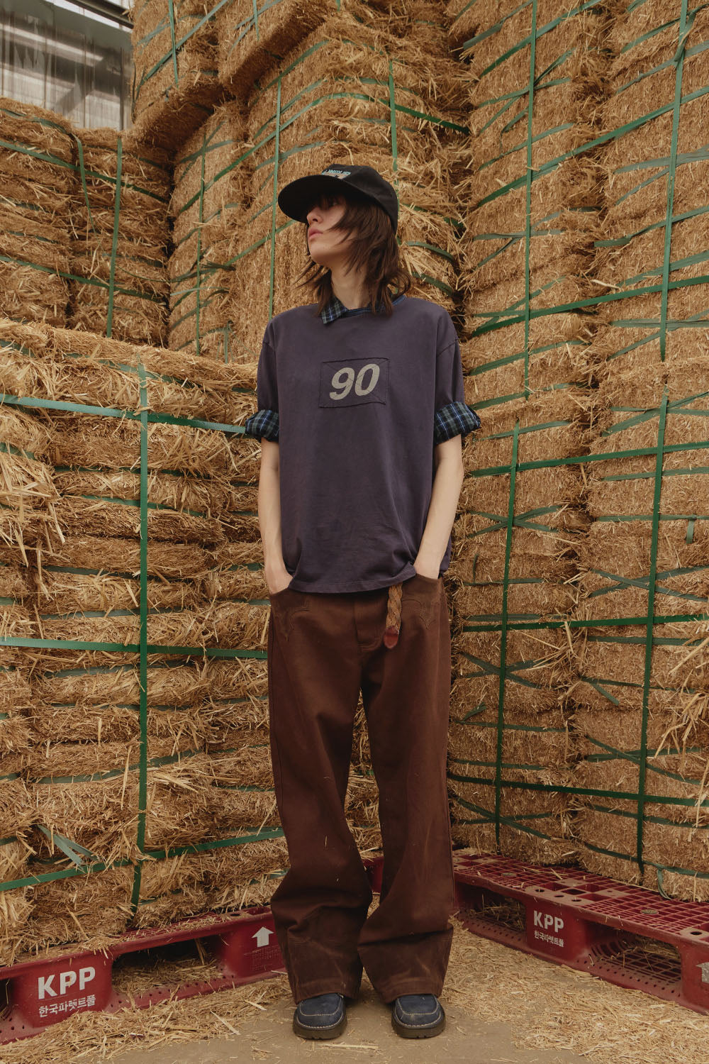 Hatchingroom - 90 Tee (Bleached Blue) product image 7 | TRAB K-Fashion Australia