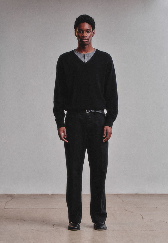 Art if acts - Union Henley (Black/Grey) product image 1 | TRAB K-Fashion Australia