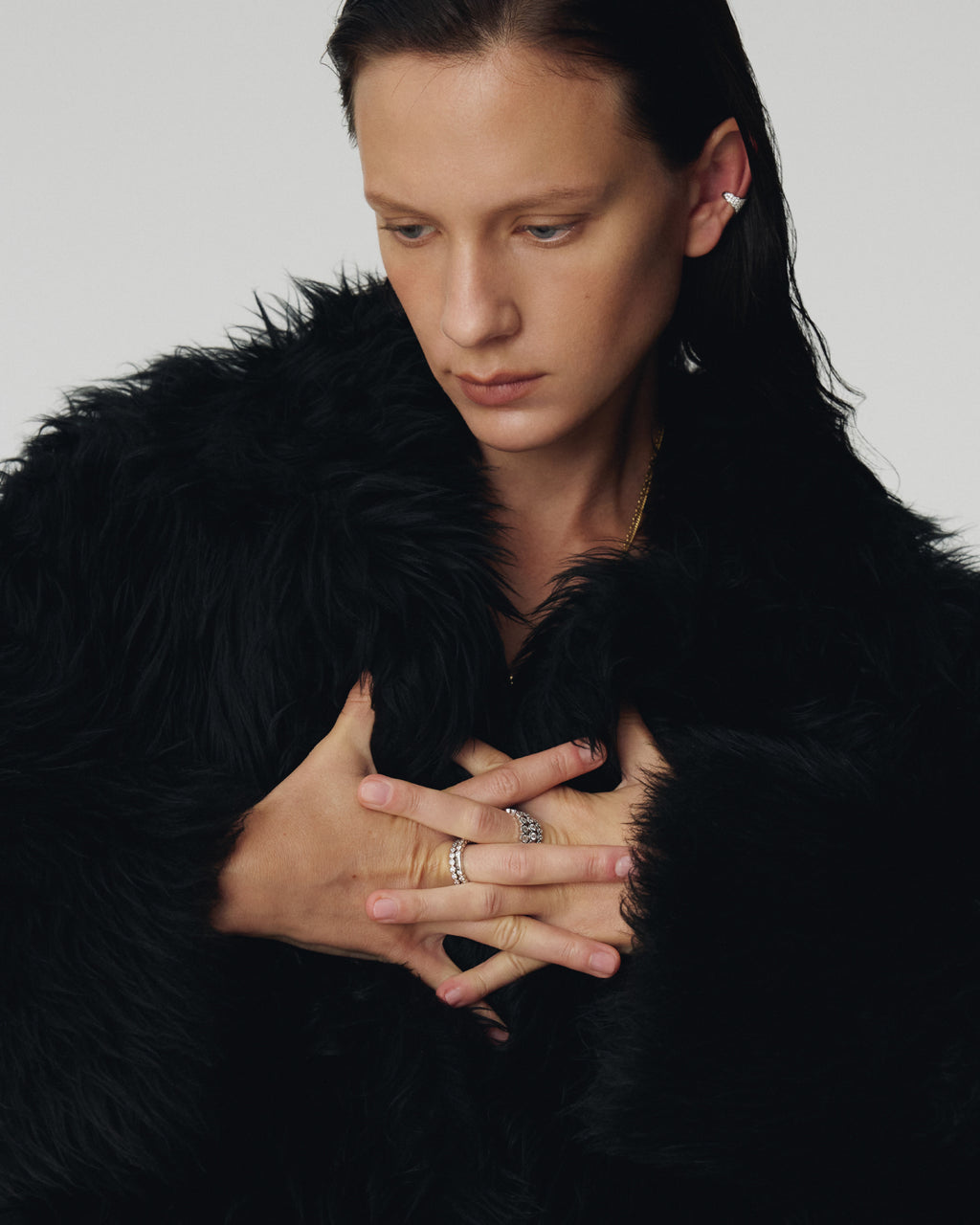 Numbering - Bezel Set Ring #3602 product image 2 | TRAB K-Fashion Australia