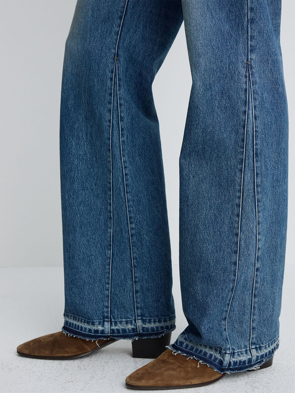 Tonywack - Flared-Leg Reconstructed Denim Jeans (Vintage Blue) product image 8 | TRAB K-Fashion Australia