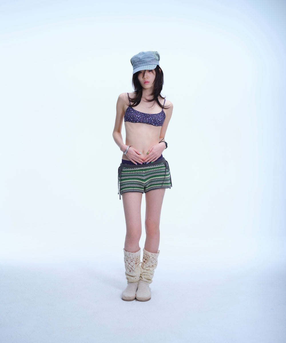 Coyseio - Multi Floral Bikini (Purple) product image 6 | TRAB K-Fashion Australia