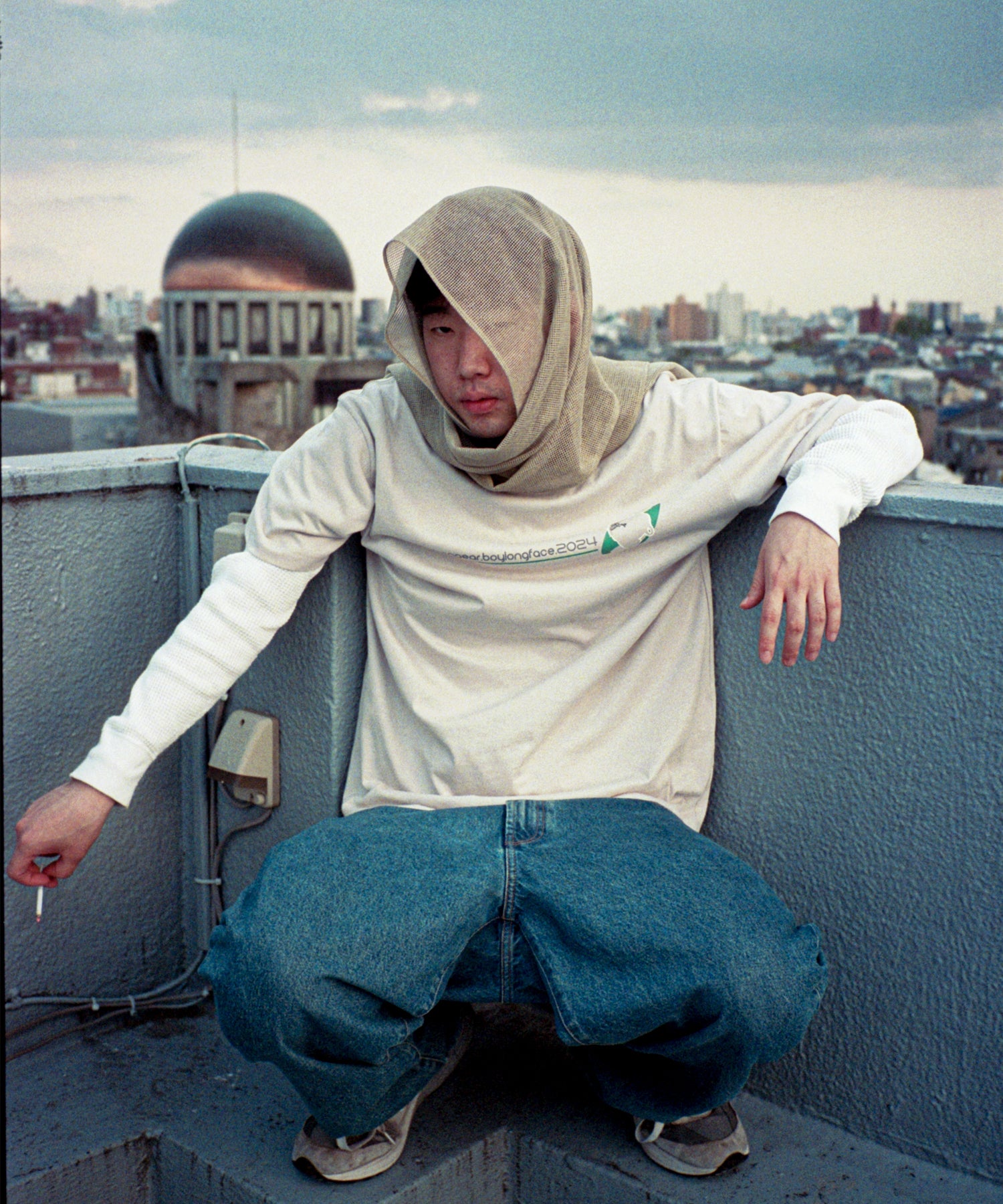 San San Gear - Sansan Blf Logo T-Shirt Light Grey product image 10 | TRAB K-Fashion Australia