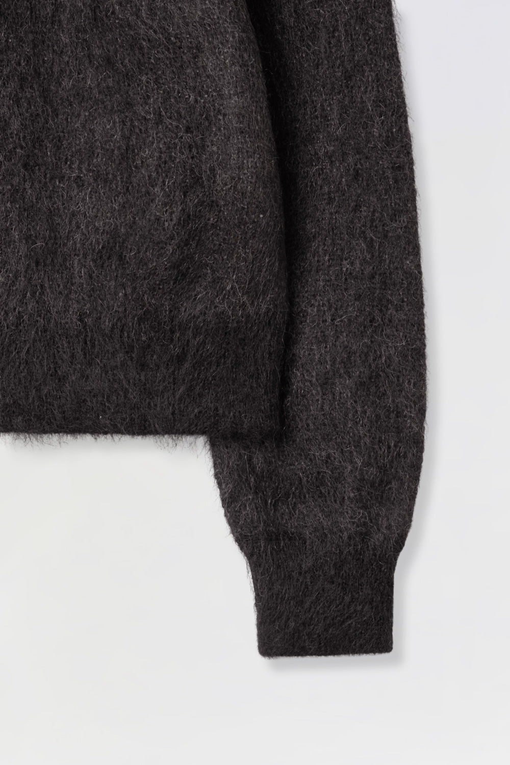 Hatchingroom - Hanabi Mohair Cardigan (Black) product image 4 | TRAB K-Fashion Australia